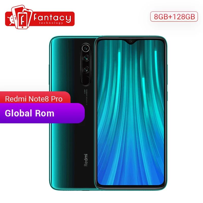 Смартфон Xiaomi Redmi Note 8 Pro 8+128ГБ | Мобильные телефоны и аксессуары