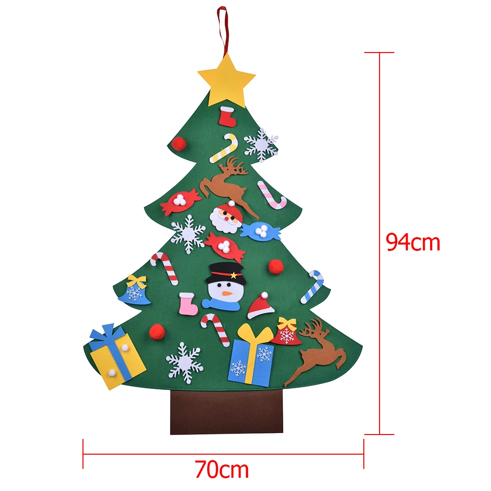 Новое поступление DIY войлочные Рождественские елочные украшения домашний Декор