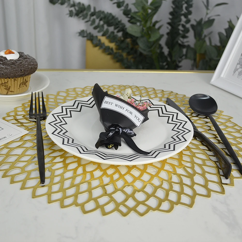 Подстилка для обеденного стола ПВХ пластиковая изоляционная подстилка в стиле