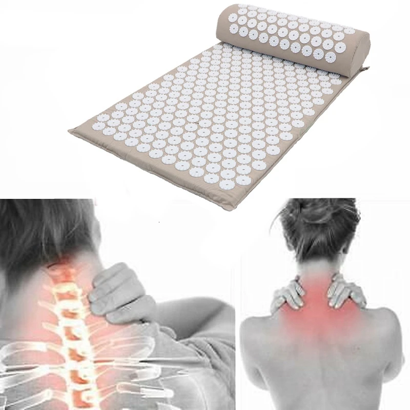 Коврик для иглоукалывания точечный Набор массажных ковриков спины массаж тела