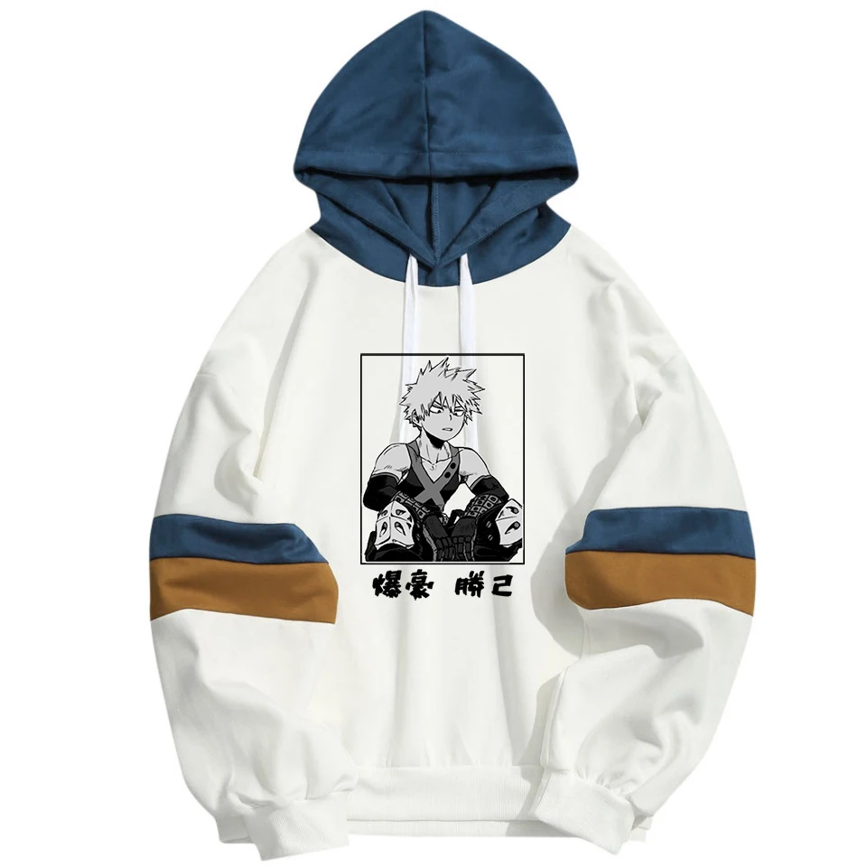 Новые толстовки Bakugou с героями аниме Моя геройская академия мужские и женские