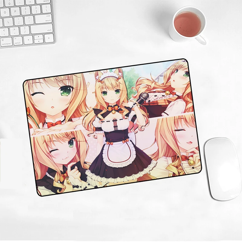 Рекламный коврик для мыши с надписью на русском аниме Принцесса 21 х2 6 см игровой