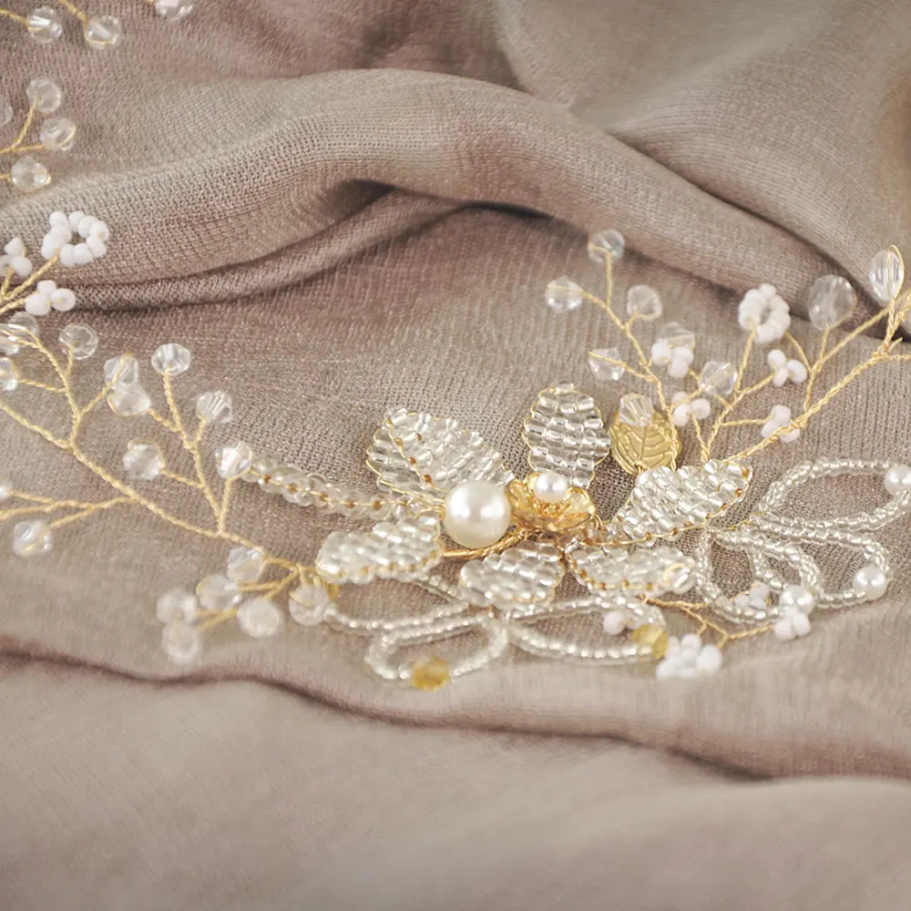 HP68 женские аксессуары для волос жемчужные бусины заколки держатель конского