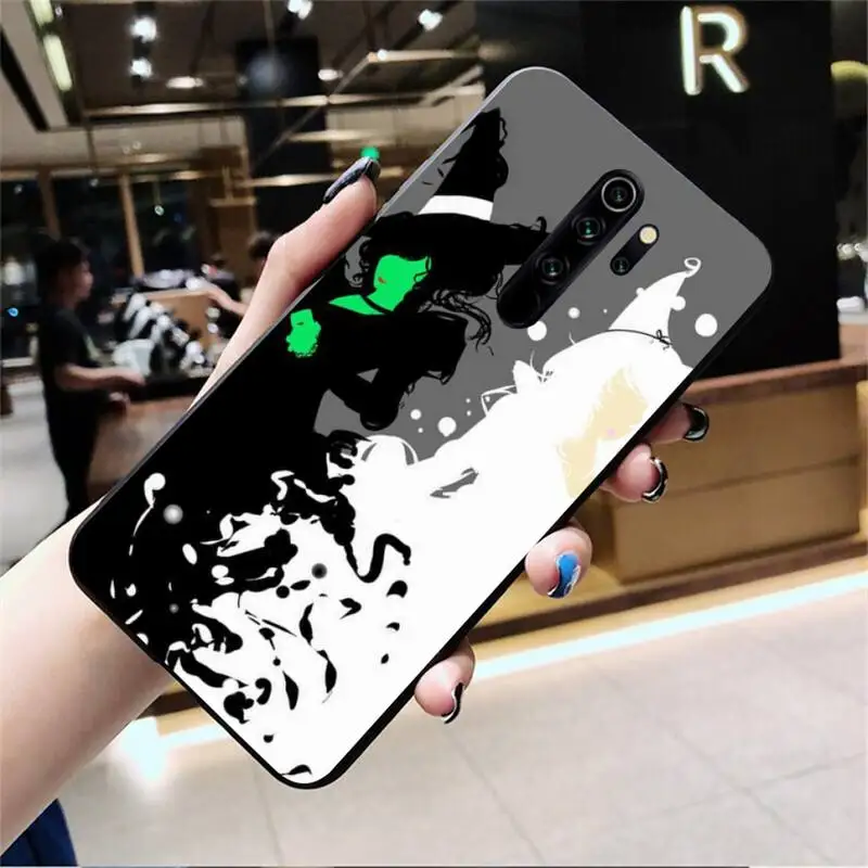 HUAGETOP Новинка злой музыкальный мягкий телефон на заказ для Redmi Note 9 8 8T 8A 7 6 6A Go Pro Max K20