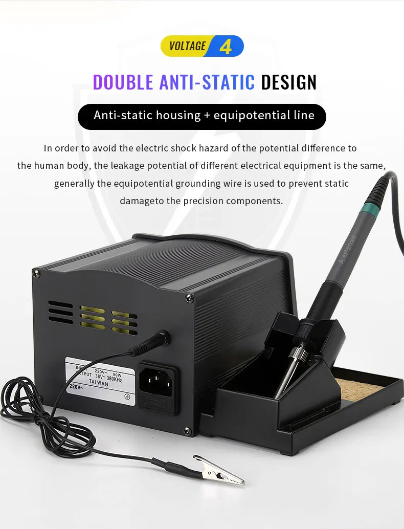 A-BF паяльная станция 203 H 90 W 205 H 150 W высокочастотная паяльная станция 220 V 230 V Бессвинцовая припой паяльник станция