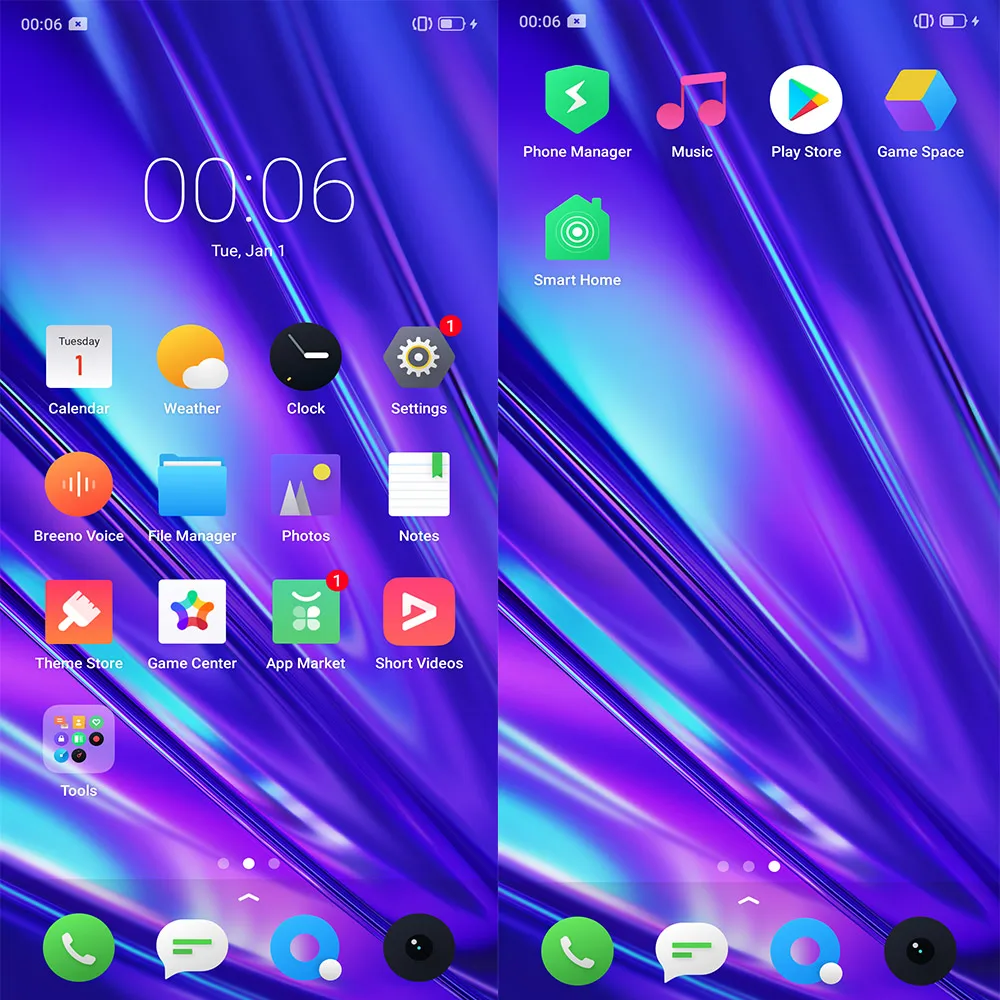 Мобильный телефон Oppo Realme Q Snapdragon 712 AIE 4305 мАч 6," полный экран Android 9,0 8 Гб ram 128B rom МП отпечаток пальца