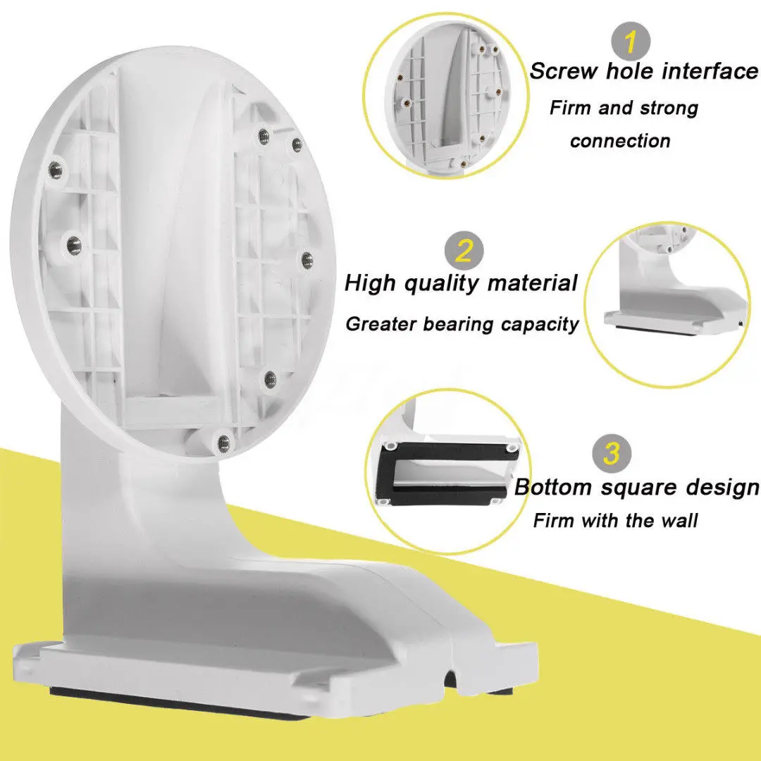 Настенный кронштейн из белого АБС-пластика для купольной IP-камеры Hikvision |