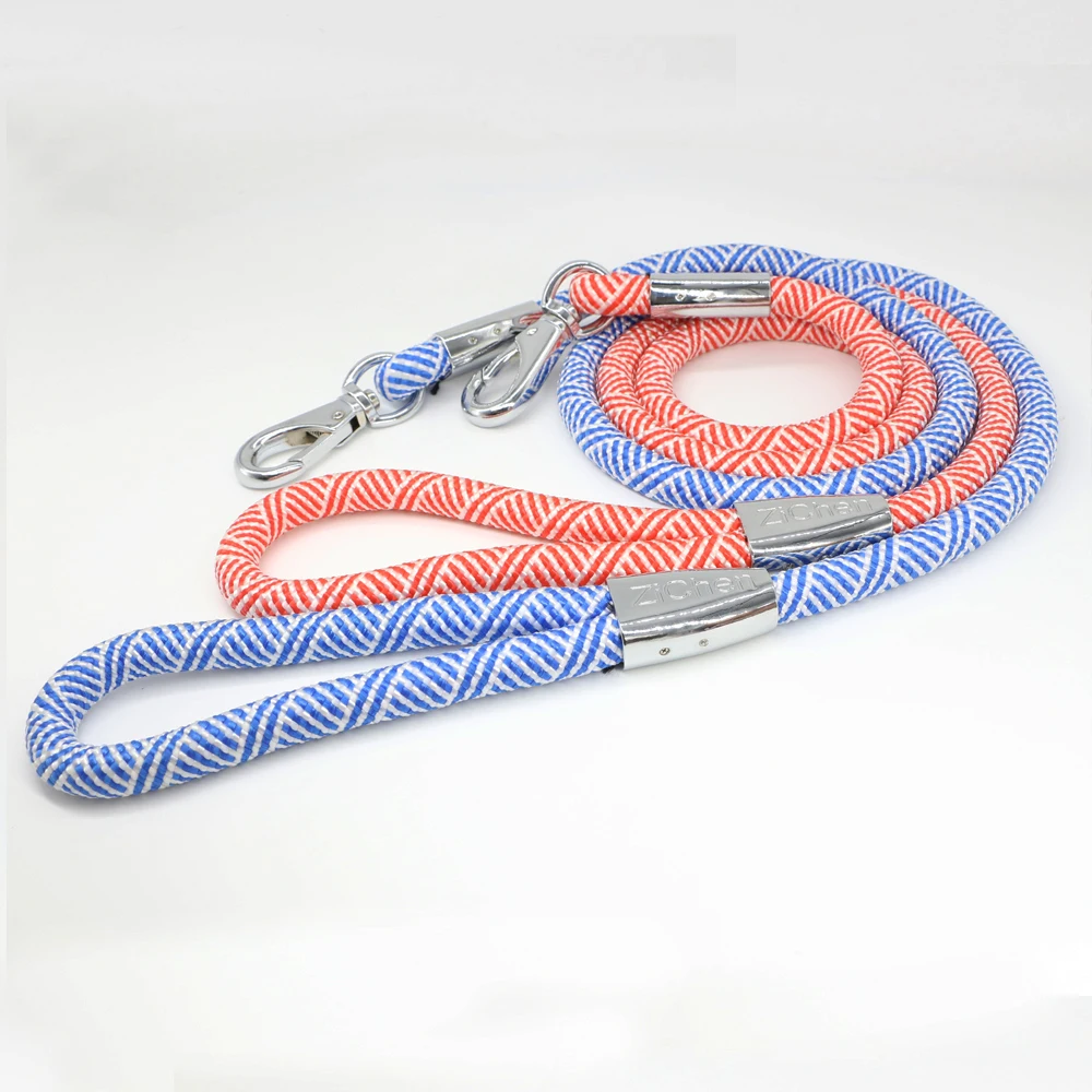 Поводок для собак сплошной 1 4 см прочный нейлон Материал крепкий с декоративной