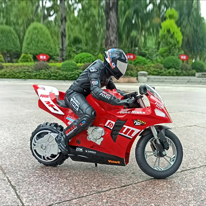 Радиоуправляемый мотоцикл регулируемый самобалансирующийся 6-осевой гироскоп