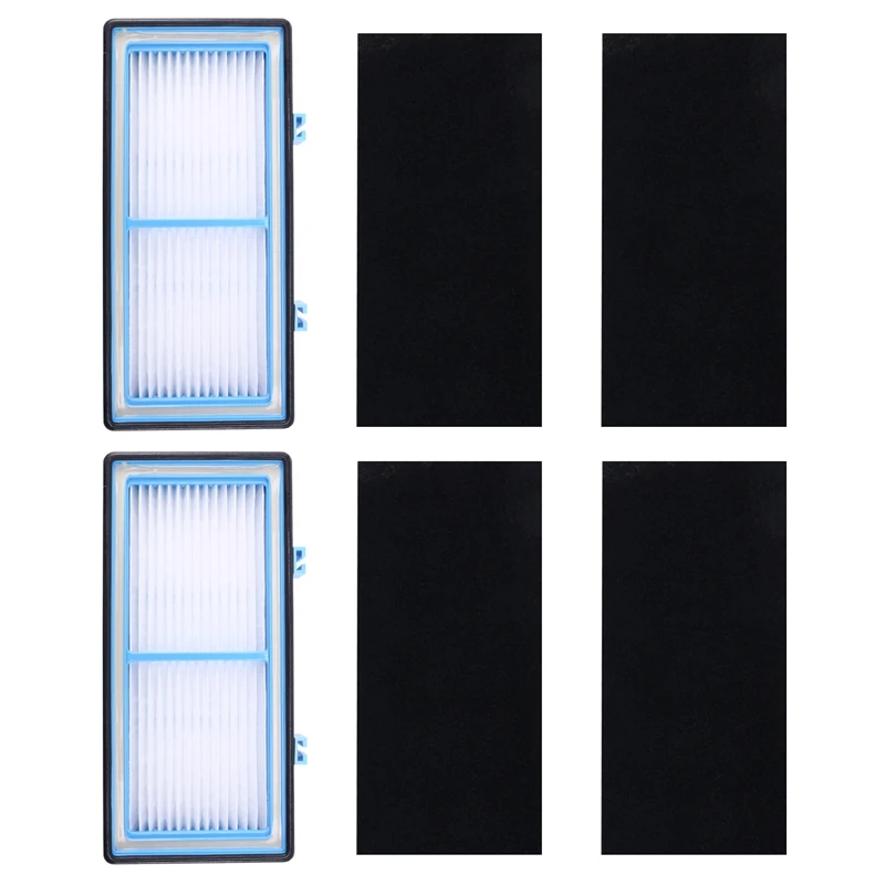 

2 HEPA + 4 Carbon Booster Filters for Holmes AER1 HEPA Type Total Air Filter, For Holmes Air Purifier Filter AER1 Series, Replac