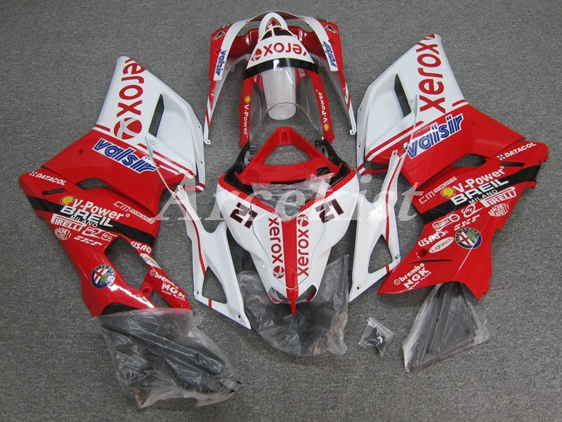 

Injection Mold New ABS Whole Fairings kit Fit for Ducati 848 1098 1198 2007 2008 2009 2010 2011 Bodywork set Custom Free 21
