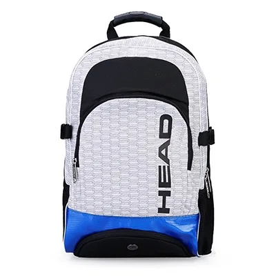 White Blue Оригинальная Теннисная ракетка с головкой, Коллекция сумок Max 2, теннисная ракетка для бадминтона, рюкзак с раздельной сумкой для обуви, ограниченная серия - Цвет: White Blue