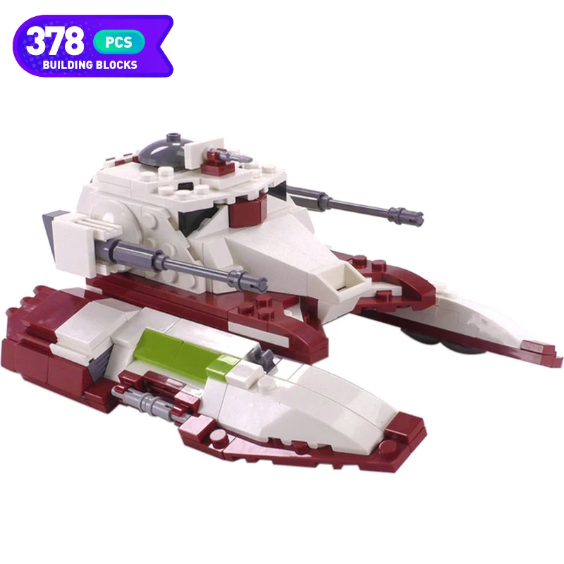Moc Star Movie Republic Battle Tank Military Weapon Anti-tank Heavy Armored Vehicle Building Blocks Model Ground Fighter Boy Toy
Moc Star Movie Republic Battle Tank Military Weapon Anti-tank Heavy Armored Vehicle Building Blocks Model Ground Fighter Boy Toy