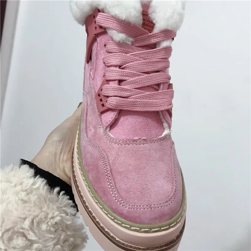 Женские замшевые кроссовки на платформе повседневная обувь танкетке для