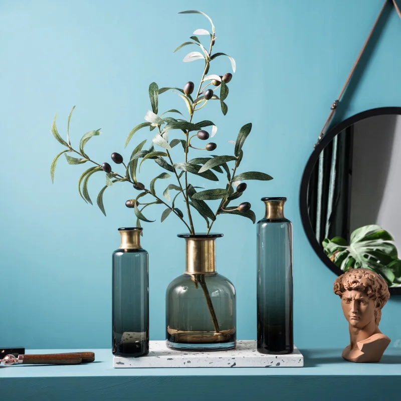 Современное Качество прозрачное украшение для стеклянной вазы высокие свадьбы