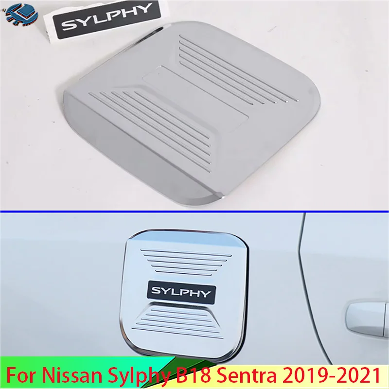 Крышка топливного бака для Nissan Sylphy B18 Sentra 2019-2021 хромированная АБС-пластик |