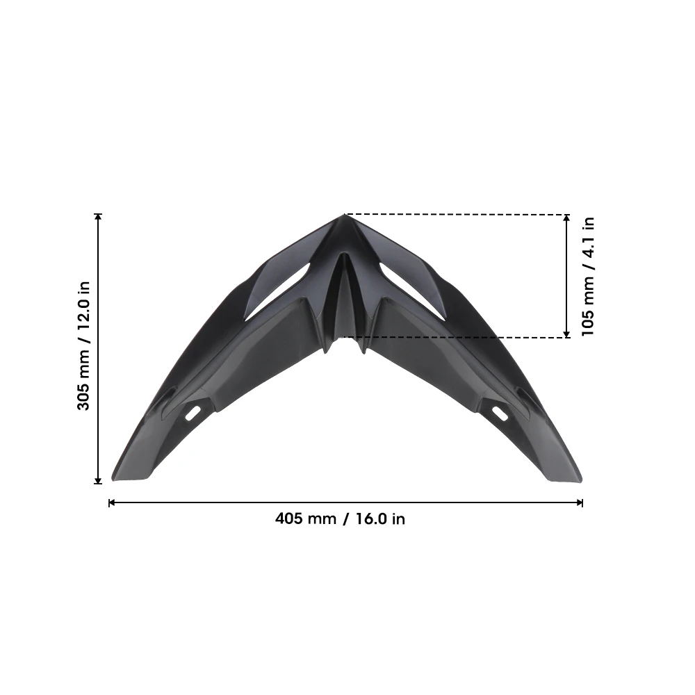 Передняя обтекатель KEMIMOTO для мотоцикла KAWASAKI Versys 650 2015 2018 2019 аэродинамические
