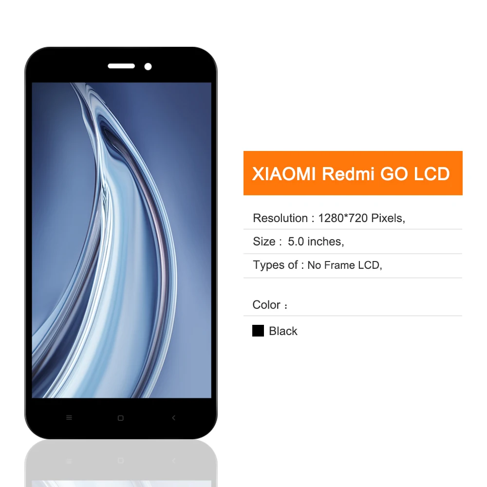 ЖК дисплей 5 0 дюйма для Xiaomi Redmi Go с сенсорным экраном дигитайзер в сборе RedmiGO