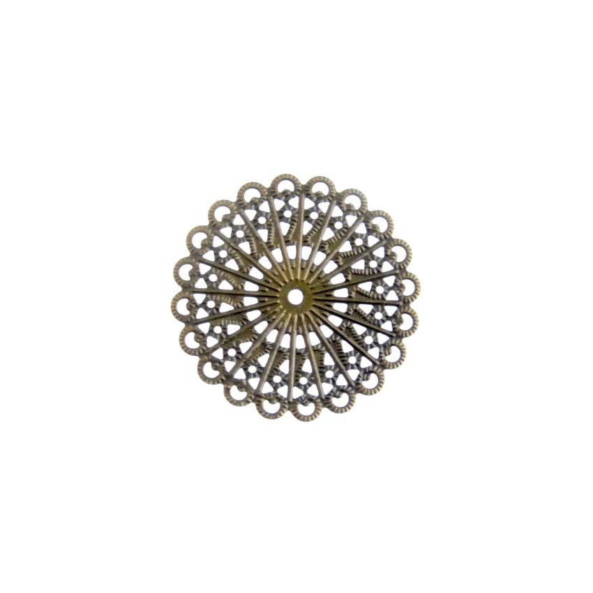 20 шт. филигранные цветочные обертки металлические поделки подарочные украшения