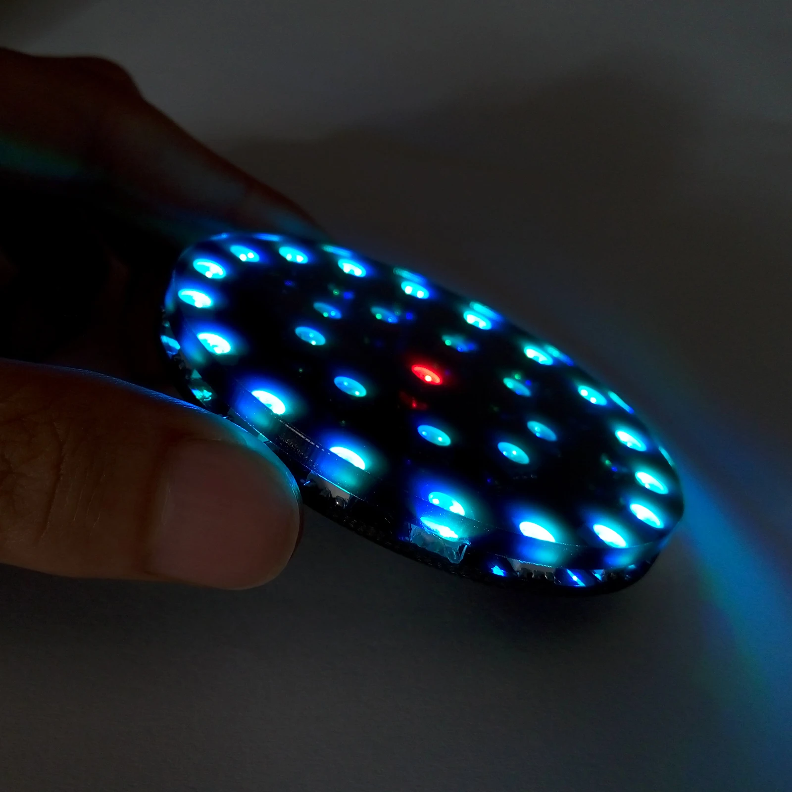 Сделай Сам WS2812 полноцветный RGB светодиодный Аврора кристалл энергия круговое
