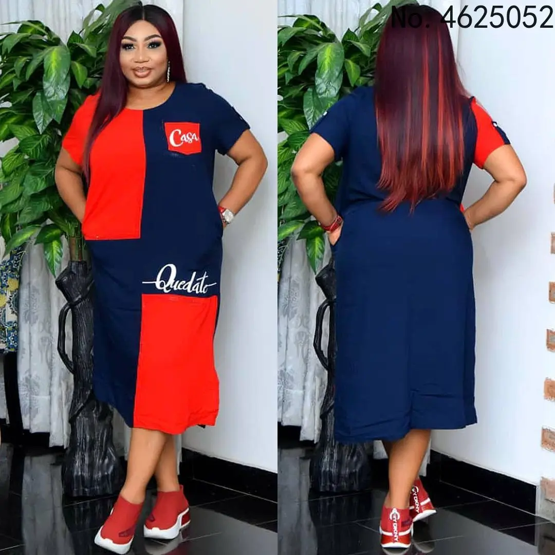 

Платье женское в африканском стиле, с V-образным вырезом