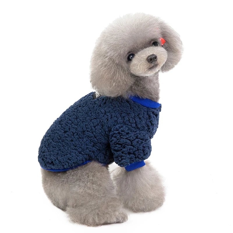 

Solid Color Winter Dog Clothes Fleece Coats Pet Clothing For Dogs Costume Dog Jacket Chihuahua Clothes For Small Medium Dog Pet