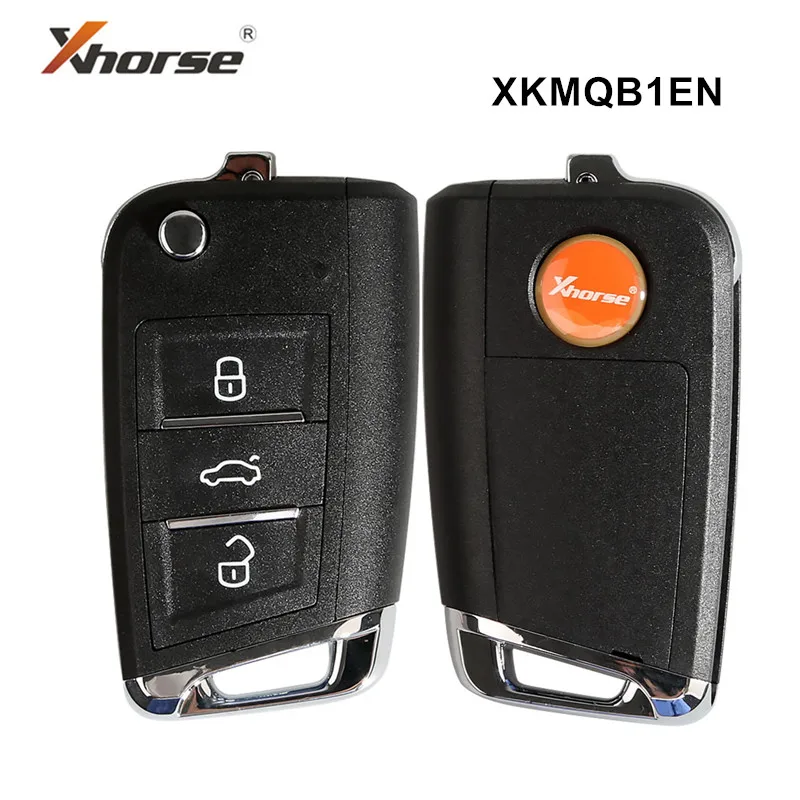 

5pcs Xhorse XKMQB1EN For VW MQB Wire Universal Remotes Key for VVDI/VVDI2 MINI Key Tool Key Programmer