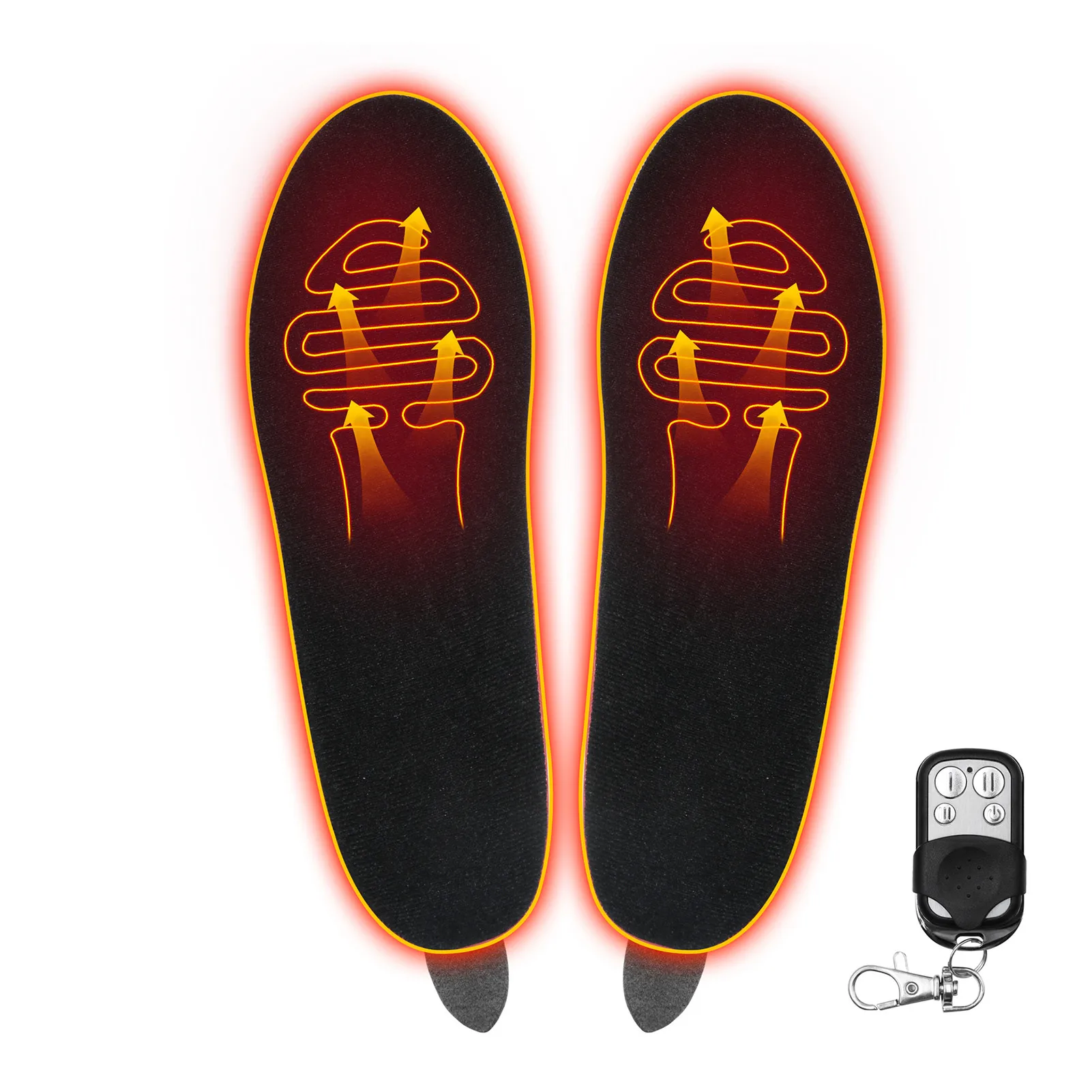

Winter Electric Heated Insoles USB Heating Insoles Feet Warmer Rechargeable Heated Insoles Remote Control Wireless Foot Warmer