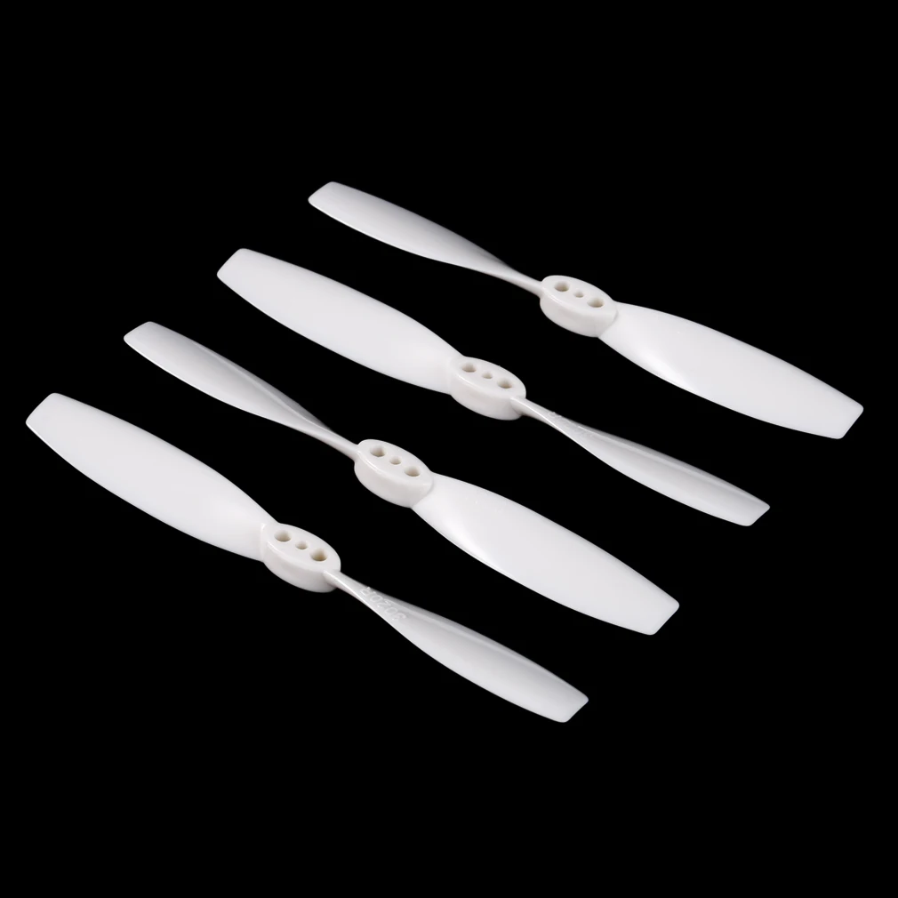 

2 Pair White 3020 Bull Nose Props 2-blade CCW CW Propellers Practice for Mini 1104 Motors 100-130 Racing Drones