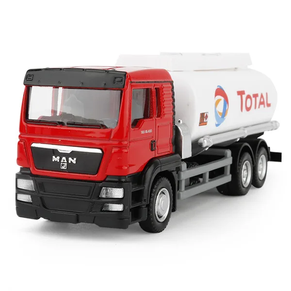 Die Cast Model Cars 9 Styles Oil Tanks And Trucks Small Size 15Cm Free Wheels Garbage Truck &amp Cement Courier car | Игрушки и хобби