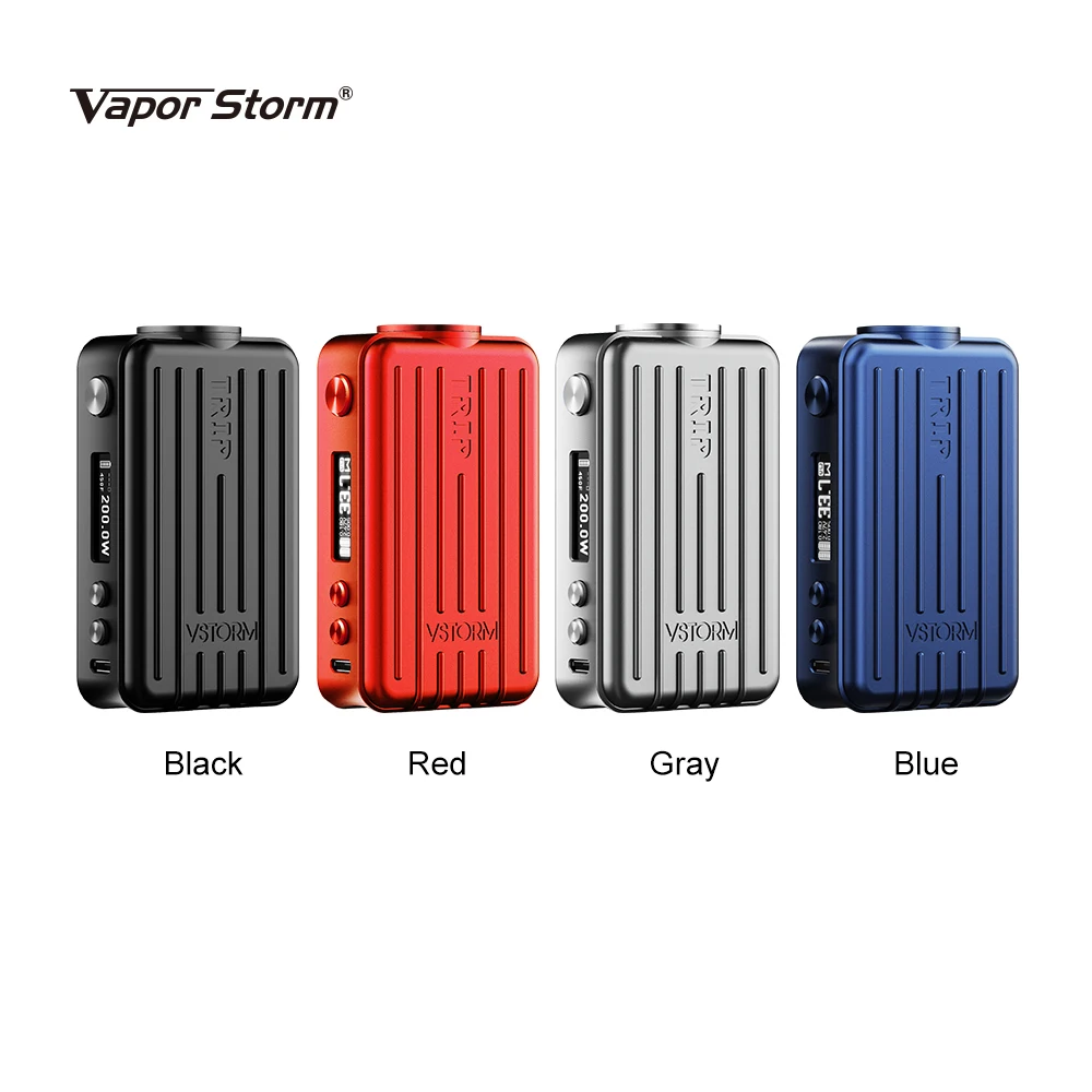 Новый Vapor Storm контейнер дорожный мод электронная сигарета Vape 200 Вт обход 0 91 дюйма