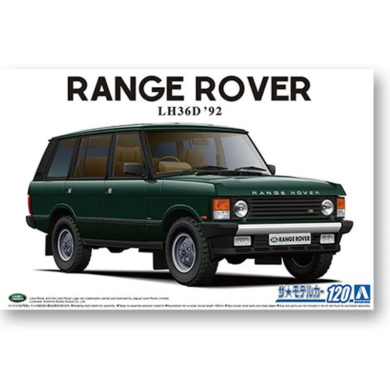 

Сборная модель автомобиля 1/24 LANDROVER LH36D CLASSIC '92 05796