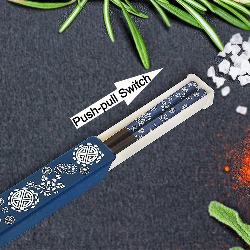 Японские Палочки для еды путешествий кемпинга высококачественные деревянные