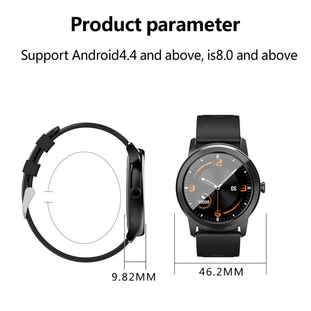 

Sports Smart Watch Men Woman IP67 Waterproof Fitness Tracker Heart Rate Blood Pressure Monitor Pedometer For Android Ios