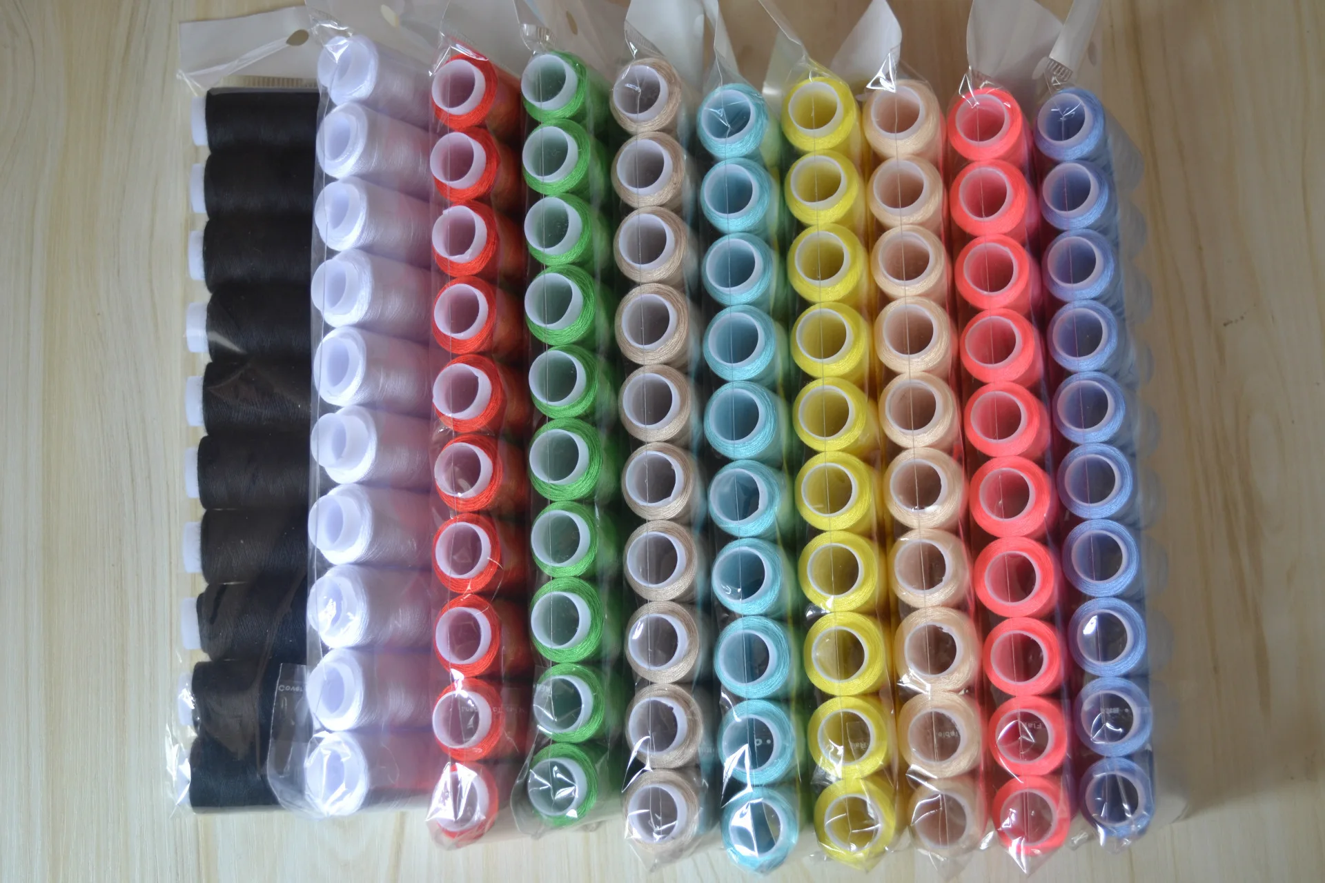 

60 different colors sewing thread each as DIY sewing thread kit for hand sewing or machine sewing thread and 30 colors