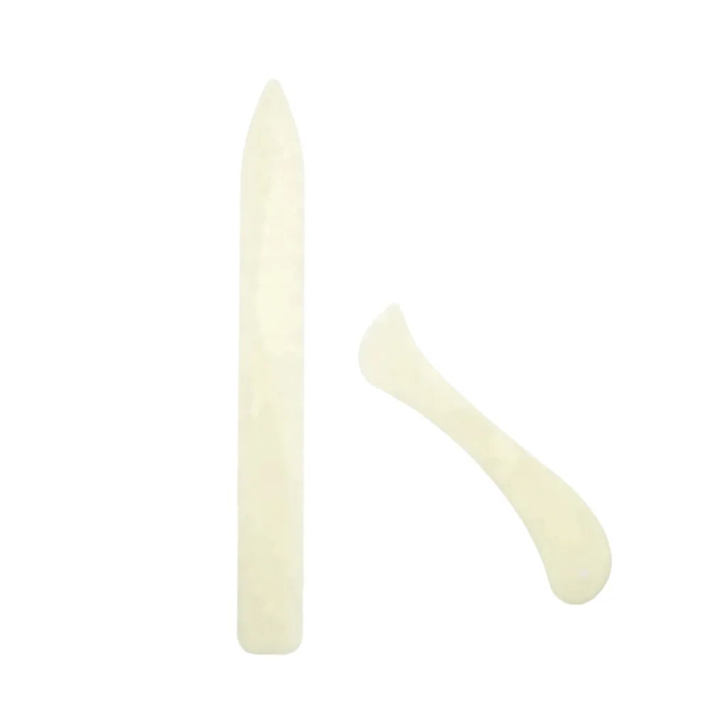 

2Pcs/Set Bone Folder Craft Tools For Leather Scoring Folding Creasing Paper Home Handmade Accessories