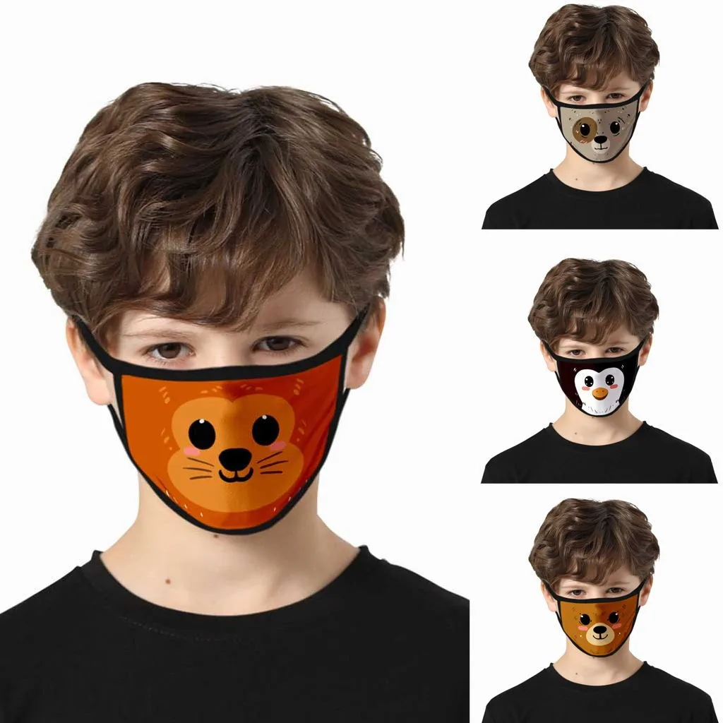 1 шт. маска для лица с принтом утки забавный детский Рождественский костюм