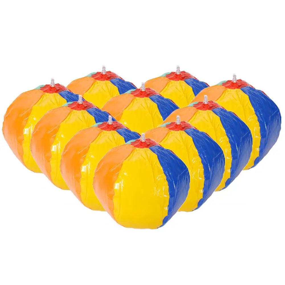 10 шт пляжный мяч надувной бассейн игрушки красочная игрушка для детской верхней