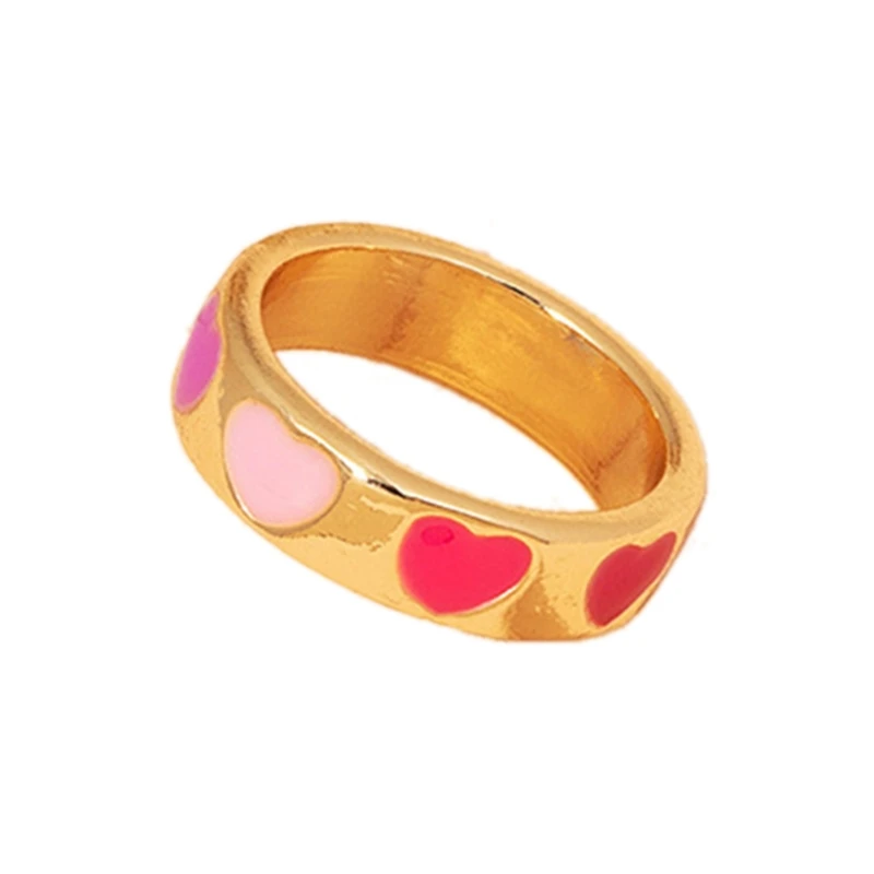 

Ins Style Simple Fashion Love Ring Female European and American Net Red New Trend Personality Cute Fun Ring
