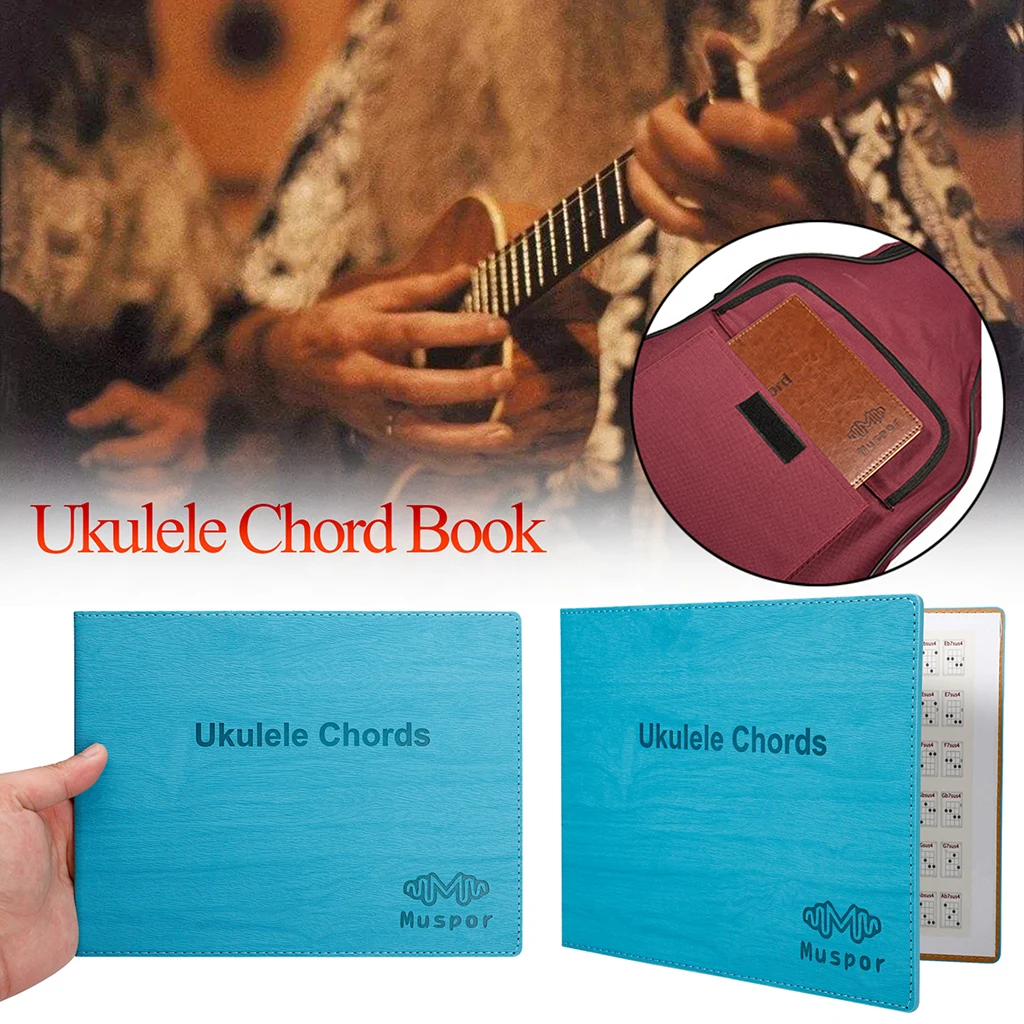 

Portable Ukulele Chart Book Ukulele Melody Songbook Over 180 Chords Sheet Music Collect All A-Ab Tone