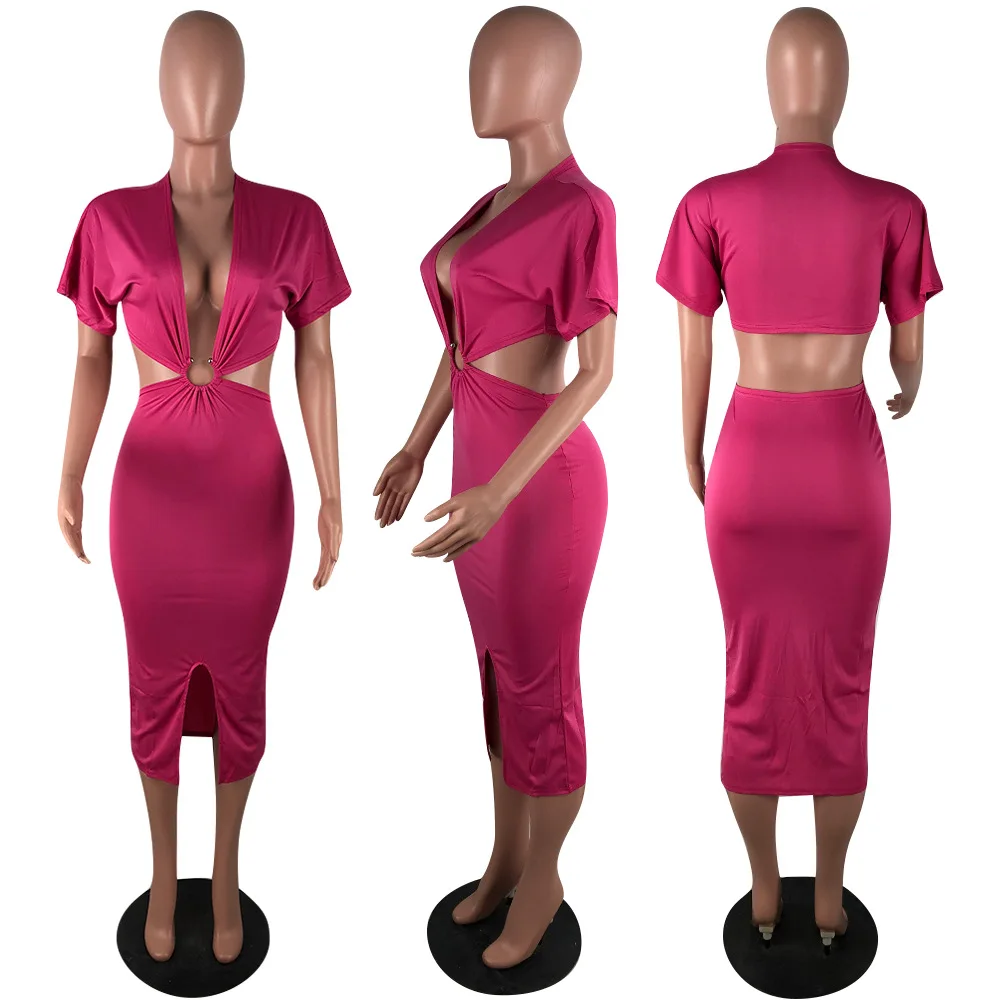 HAOYUAN сексуальное Клубное платье Для женщин фестиваль Костюмы Vestidos элегантное осеннее на день рождения ночные вечерние платья с открытой спиной облегающее миди платья