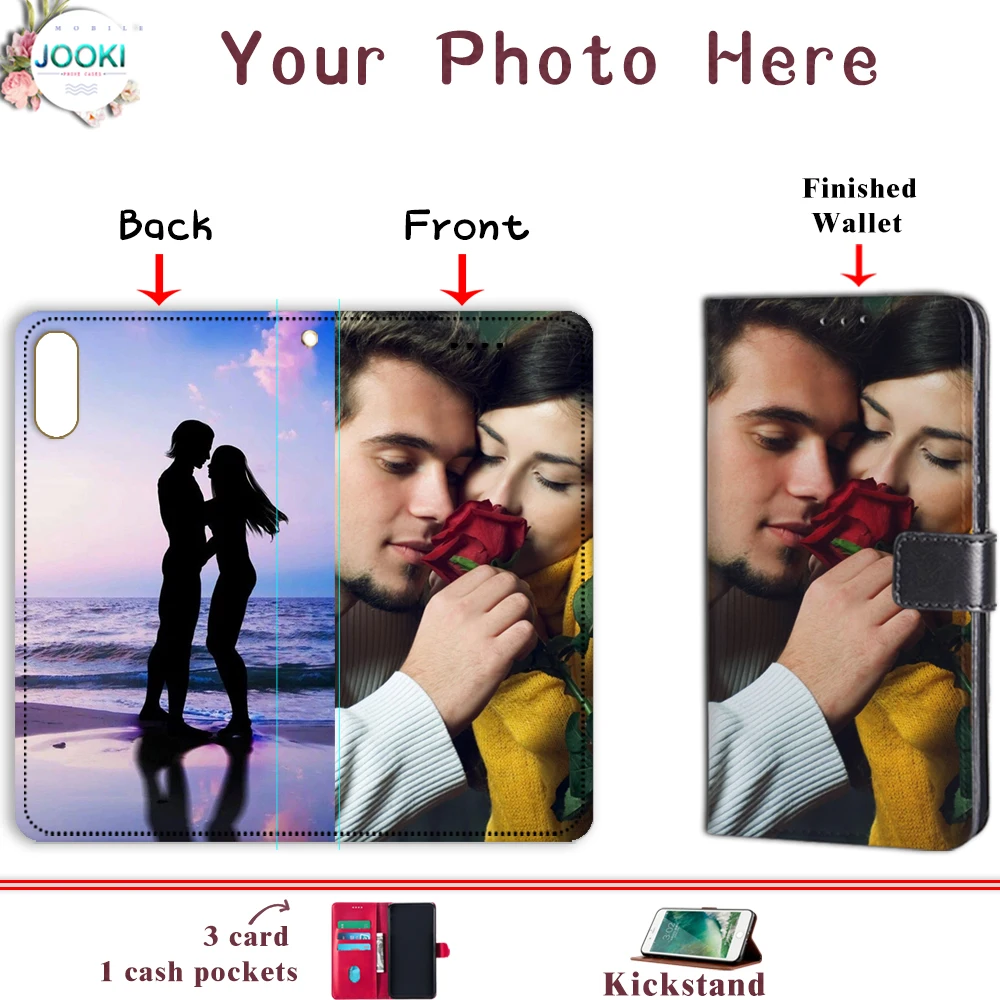 Чехол для телефона Xcover 4 из искусственной кожи с индивидуальным фото Samsung Galaxy