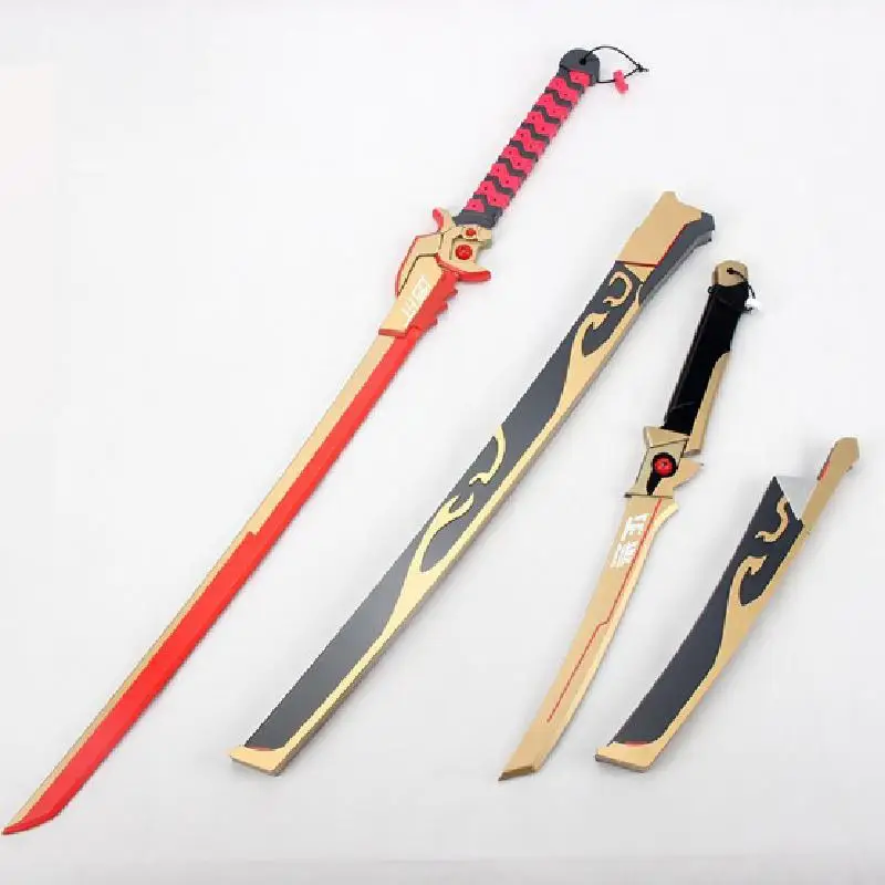 Деревянный меч полу-ручной полу-механическая анимация вокруг Гэндзи злых духов