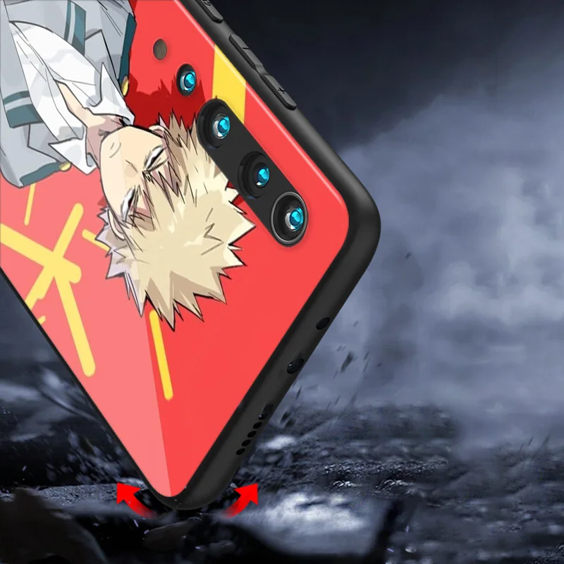 

My Hero Academia Katsuki Bakugou For Xiaomi Mi 10T Note 10 Ultra CC9E 9T 9 SE 8 A3 Lite Pro 5G Phone Case