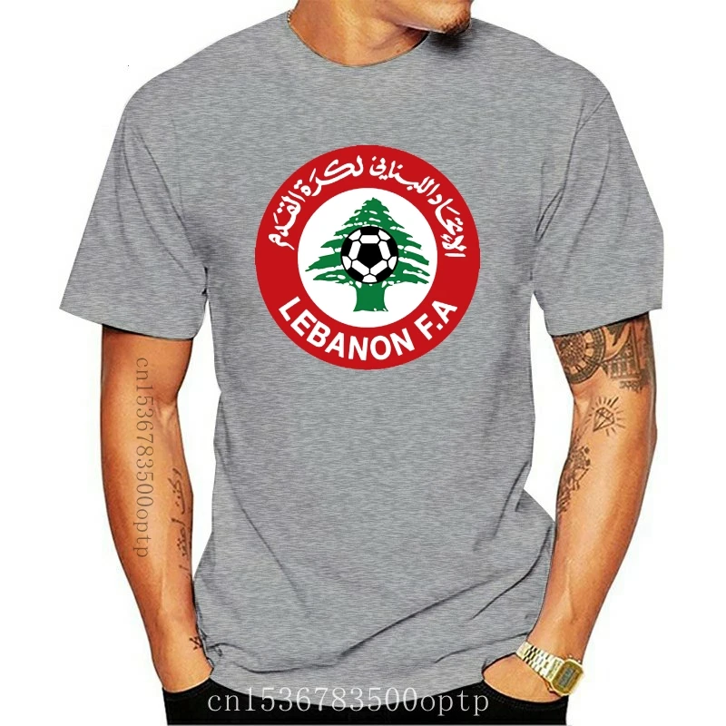 

T shirt Home 2019 New Print T Shirt Mens Short Sleeve Hot Lebanon Men Legend Soccers 2019 3D Printed