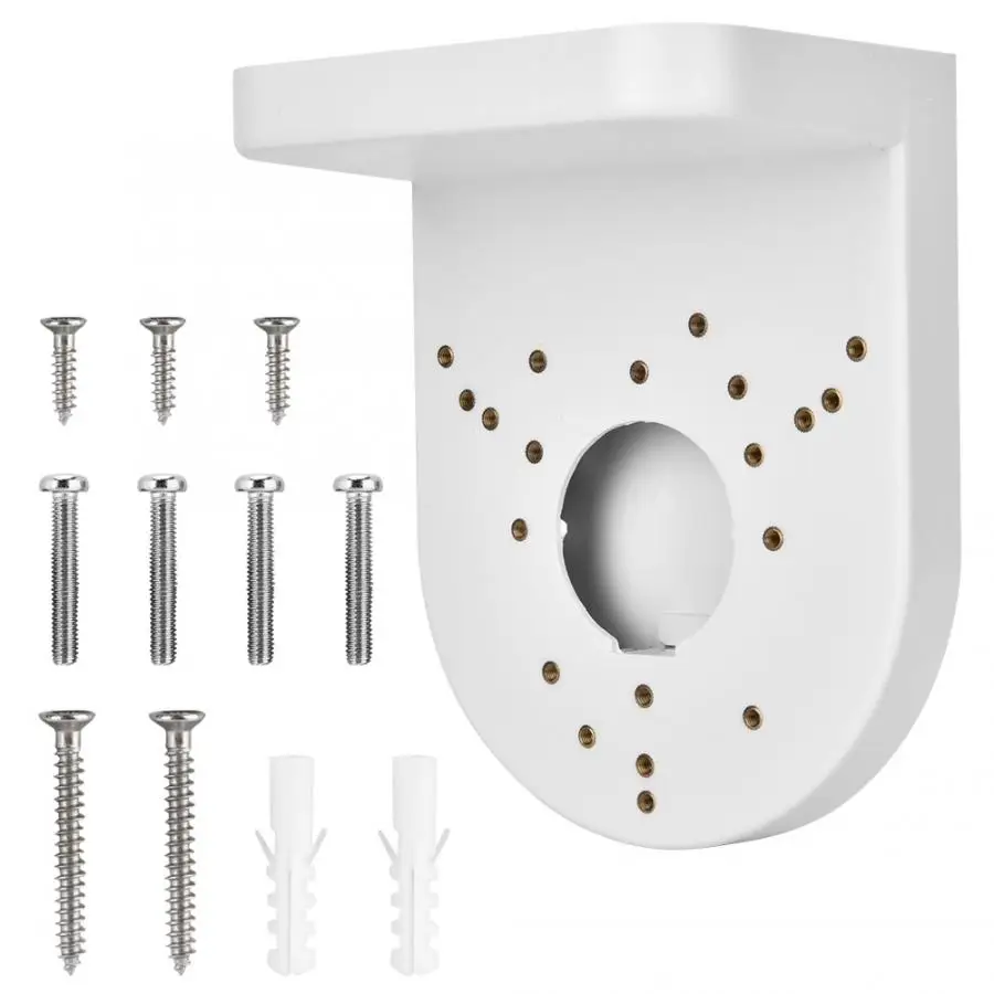 

Camera Support Adjustable Wall Mounting Bracket Plastic Bracket for Hikvision/Dahua Security IP Camera for 3.5 inch and 4 inch
