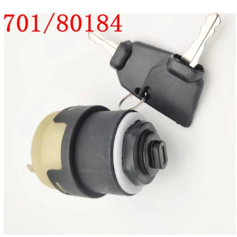 Переключатель зажигания с 2 ключами 701/80184 50988 85804674 подходит для JCB 3cx 4cx |