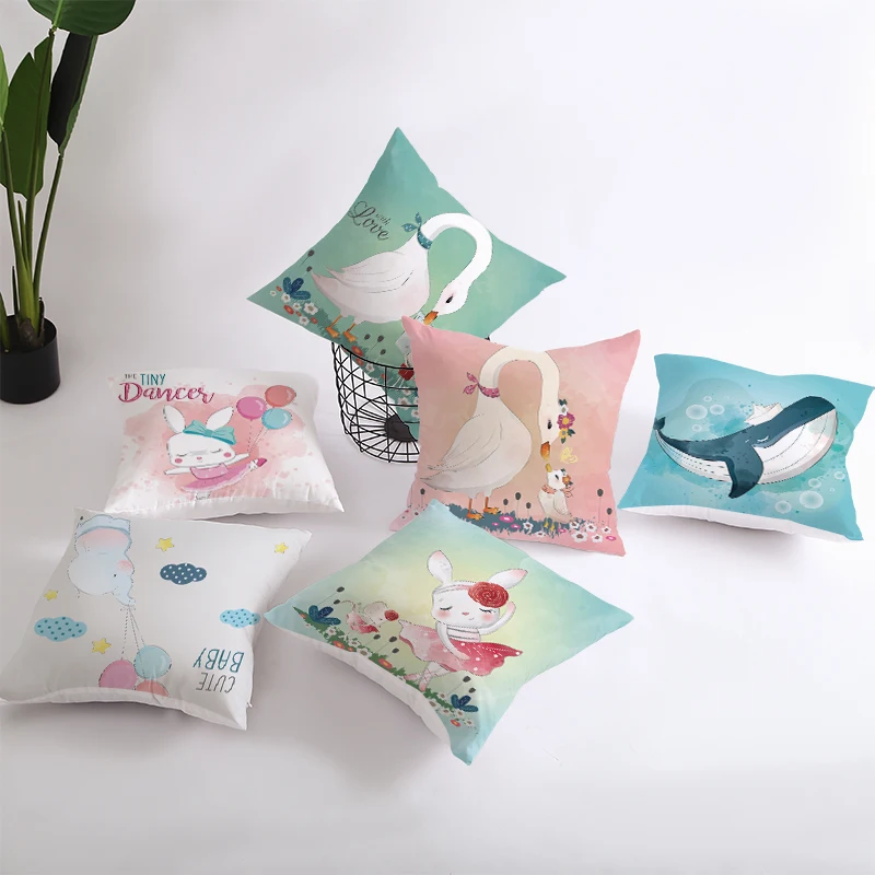 OIMG картонная наволочка в виде животного Детская для дивана 45*45 см|Наволочки| |