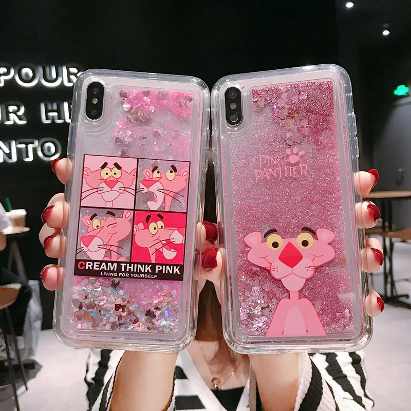 

Liquid Quicksan Case For IPhone 6 7 8 Plus Phone Case Xs Max for Iphone 11 Pro Max Transparent Case Xr Case 6s 7 8 Free shipping