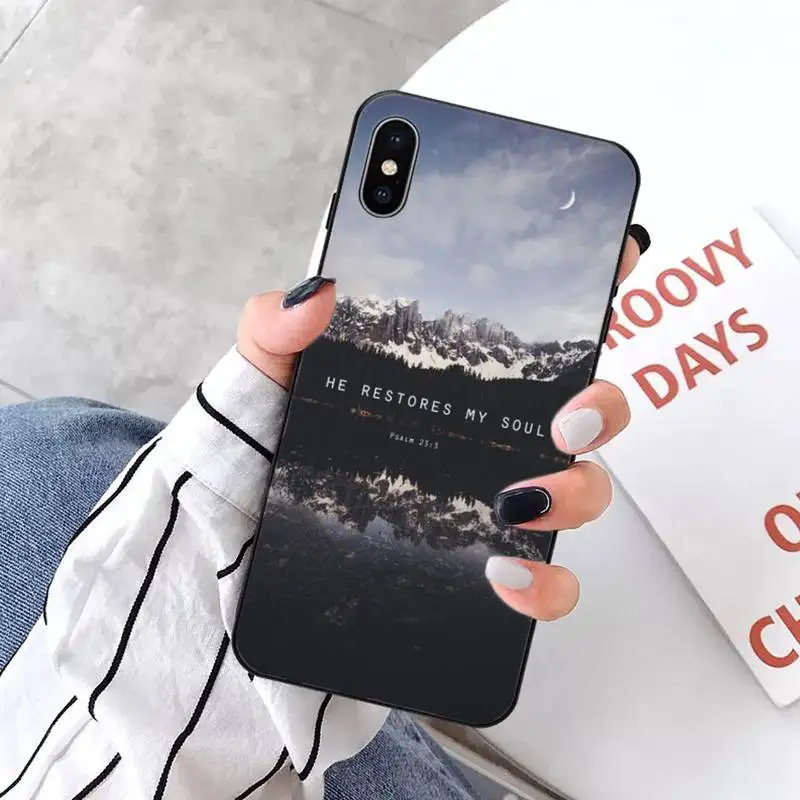 

Beach Mountain bule sky Phone Case for iPhone 11 12 pro XS MAX 8 7 6 6S Plus X 5S SE 2020 XR mini